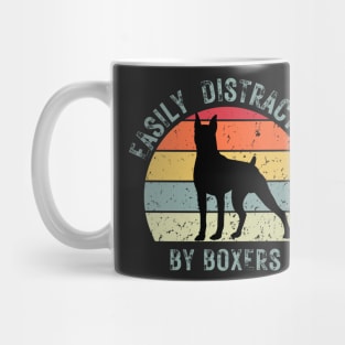 Easily distracted by boxers Mug